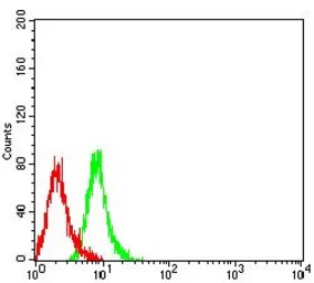 Anti-KIR3DL1 antibody [6D9A4] used in Flow cytometry (FCM). GTX00648