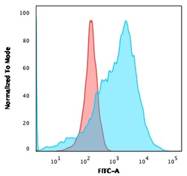 Anti-GluT1 antibody [GLUT1/3132R] used in Flow cytometry (FCM). GTX02708