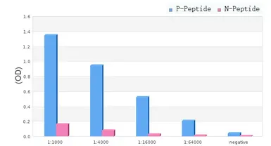 Anti-DEPDC5 (phospho Thr1531) antibody used in ELISA (ELISA). GTX04329