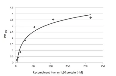 Human IL10 protein. GTX29736-pro