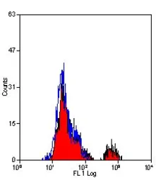 Anti-Fc epsilon R1 alpha antibody [9E1] used in Flow cytometry (FCM). GTX41158