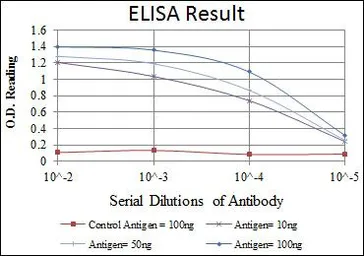 Anti-CDC2 antibody [5A6] used in ELISA (ELISA). GTX60411