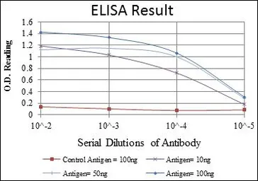 Anti-MEKK2 antibody [4B4] used in ELISA (ELISA). GTX60504