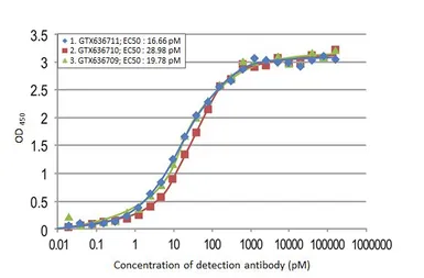 Anti-Respiratory Syncytial virus type A Nucleoprotein antibody [HL1297] used in ELISA (ELISA). GTX636711