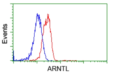 Anti-BMAL1 antibody [3G9] used in Flow cytometry (FCM). GTX84851